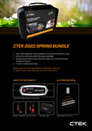Ctek MXS 5.0 UK Promo Bundle