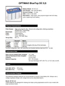 Optima Bluetop Dc 5.5 75 Ah