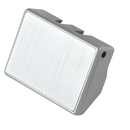 Elegance Door latch - Silver and Clean Touch