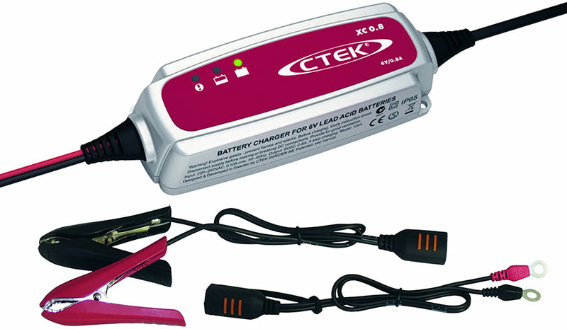 Ctek Xc 0.8 6 Volt 0.8 Amp Battery Charger