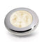 2XT 980 501-021 Hella Slim Round 24V Chrome W/White Led