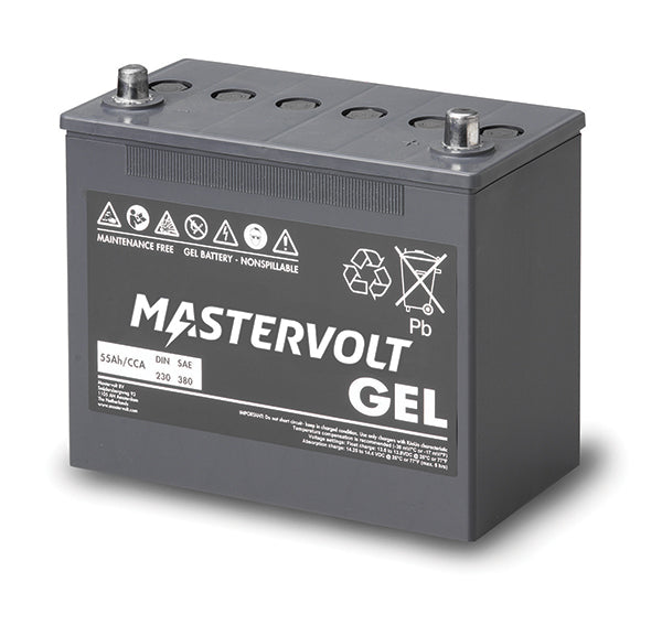 Mastervolt 12 Volt 55 Amp Gel Battery