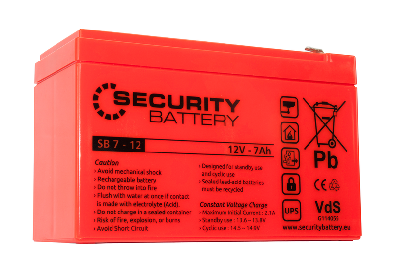 PBQ 7 Amp 12 Volt Battery